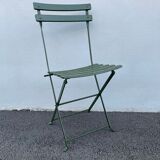 Chaise pliante à lattes