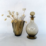 Lot vase et carafe