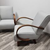 Armchairs by Jindřich Halabala, set of 2