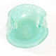 Turquoise Crystal Cigar Ashtray