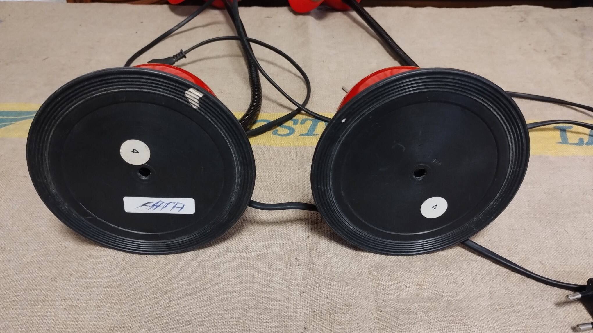 Paire de lampe stilplast Italie année 80