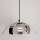 Suspension in chrome metal and glass 1970