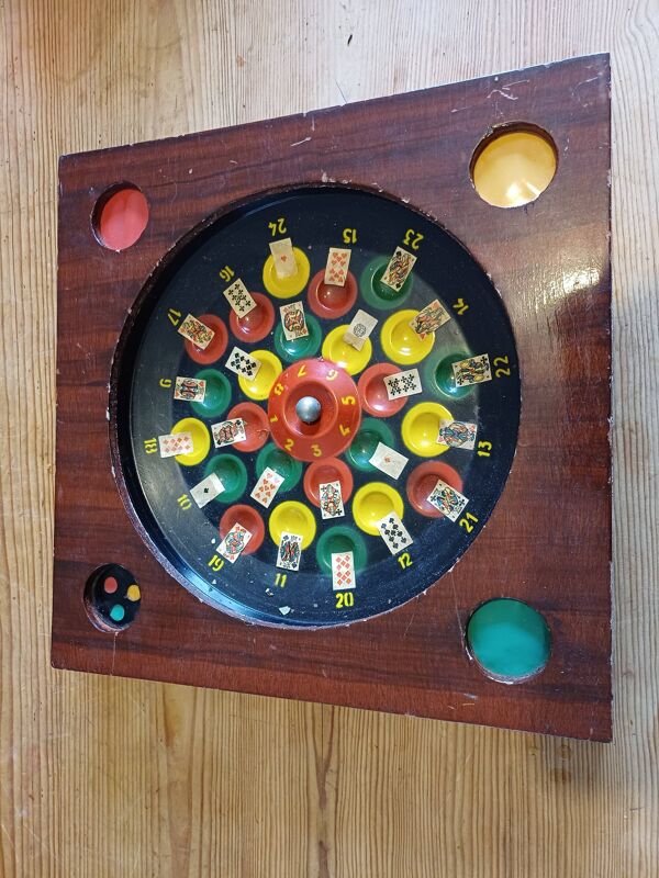 Jeu de Bistrot Ancien '' Roulette