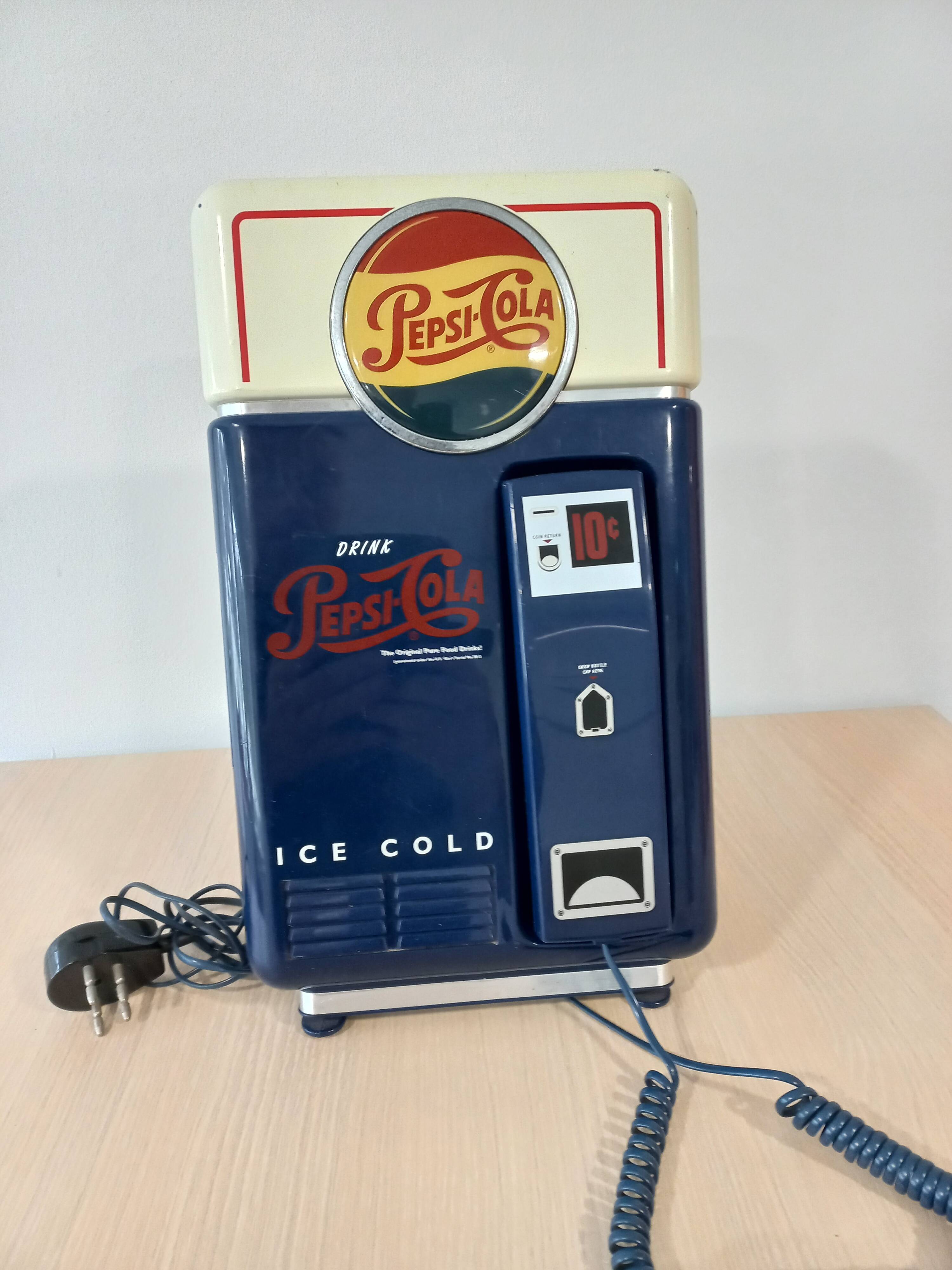 Retro Vintage Pepsi Cola Advertising Wall Telephone