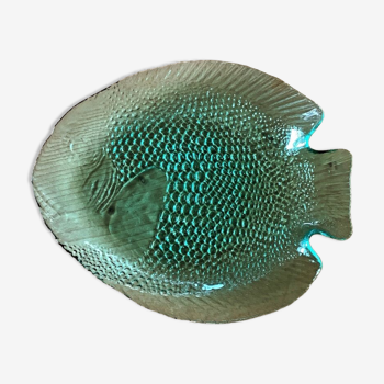 Plates arcoroc france fish