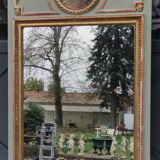Old trumeau mirror