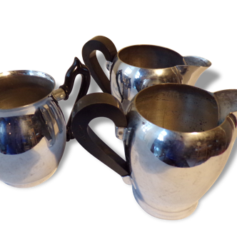 Lot of 3 Creamer or small old milk jugs