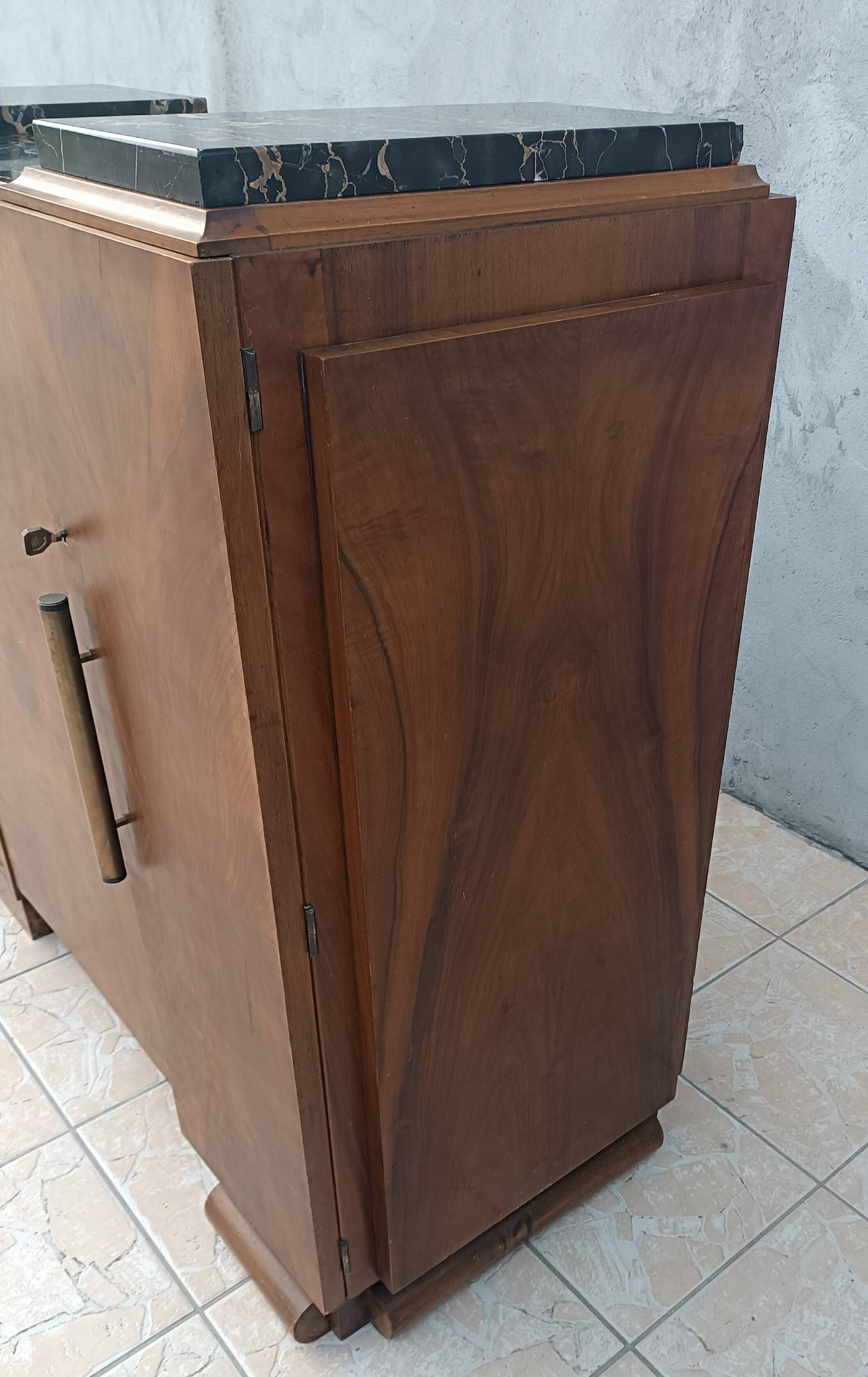 Art Deco mahogany sideboard