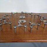 Candleholders by Ceasar Stoffi & Fritz Nagel for BMF, 1960s, Set of 12