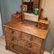 Mahogany toilet chest of drawers