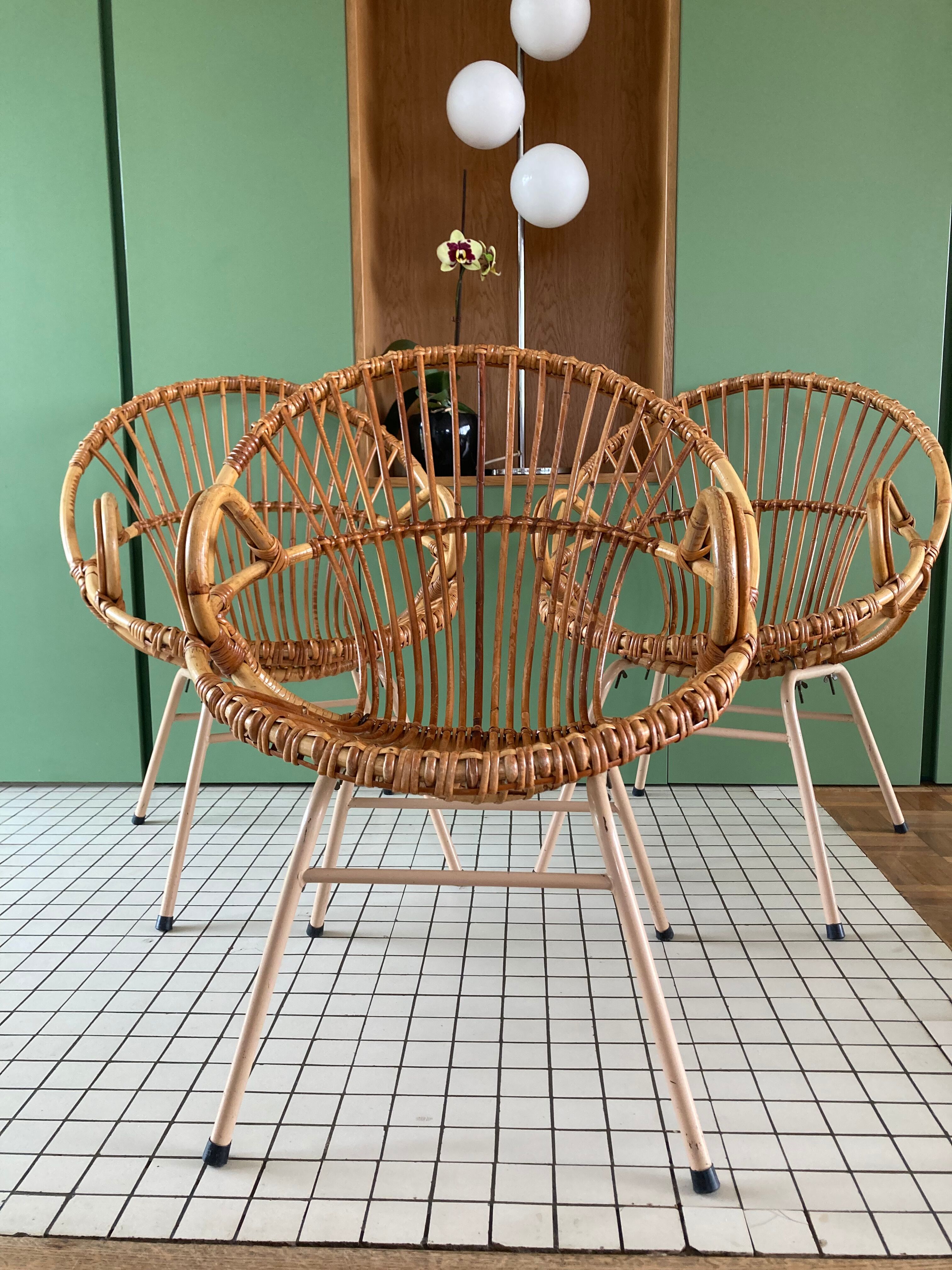 Rattan garden furniture