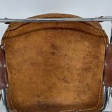 Chaise Les Arcs Cognac Design Dal Vera Mid Century