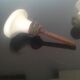 Old pair of porcelain door handles