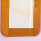 Rectangular mirror in solid pine