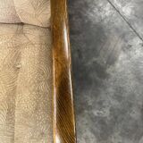 Vintage armchair/foot warmer with armrests: design project