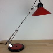 Lampe de bureau articulée Aluminor grand modèle, rouge
