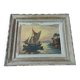 Painting, oil painting on canvas, marine, seaside