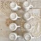 Vintage porcelain cups Country Market Collection made in Japan floral pattern
