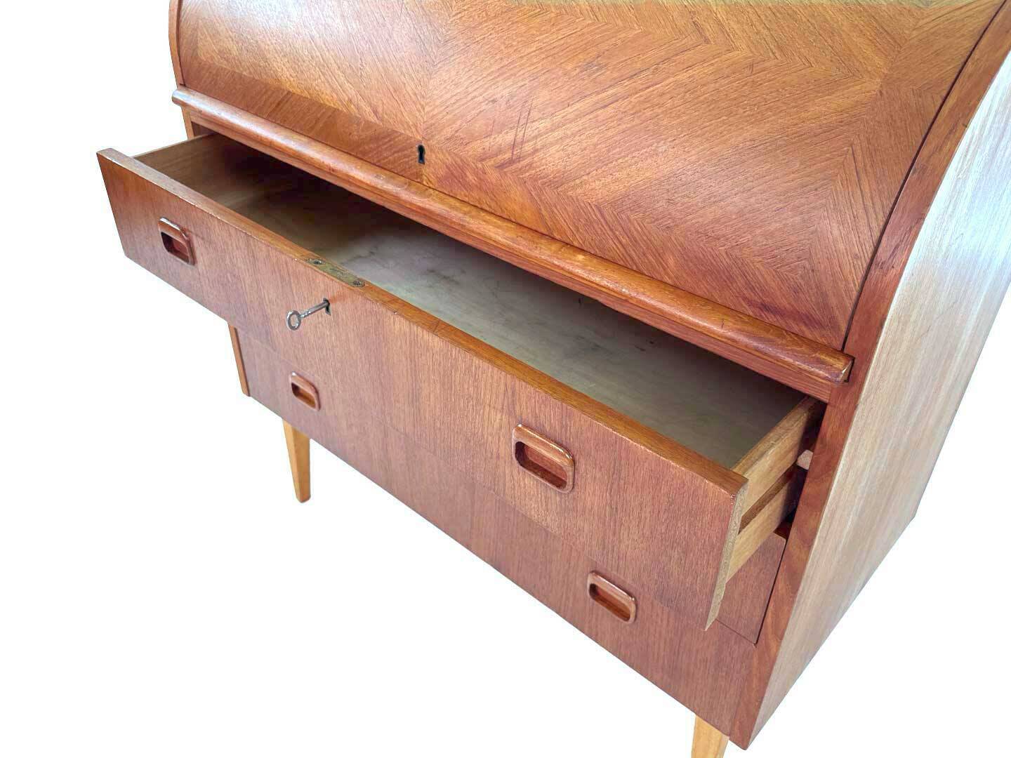 Vintage Danish secretaire by Egon Ostergaard for Svensk Mobelindustri