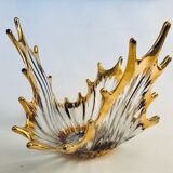 Bayel crystal bowl and gilding, 1950-60