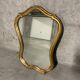 Old gold mirror