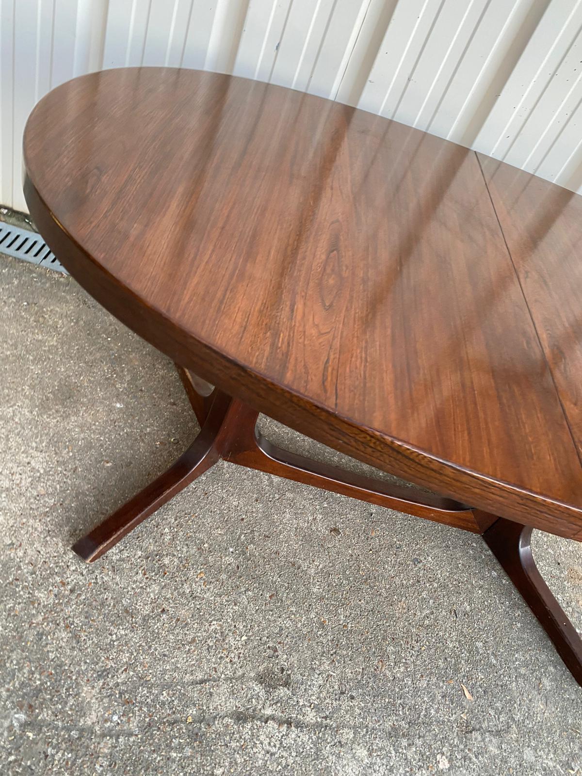 Table Baumann en palissandre