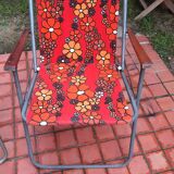 Pair of camping folding chairs
