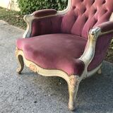 Louis XV-style armchair