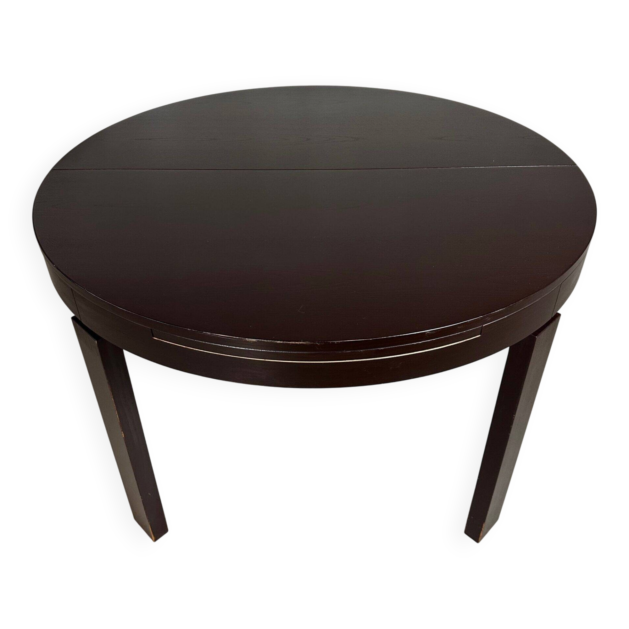 Adjustable vintage dining table (round/oval) – 1970s