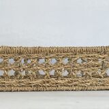 Braided rope basket