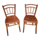 Pair of Baumann bistro chairs