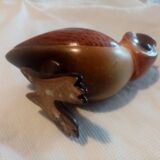 Beautiful ceramic owl from the 70s signed noelle