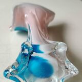 Arum Flower/Jack in the Pulpit Vase. Made of Murano blown glass. Height 20 cm