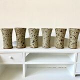 Cups sandstone cups pyrité Gustave Tiffoche, La borne 1960/70