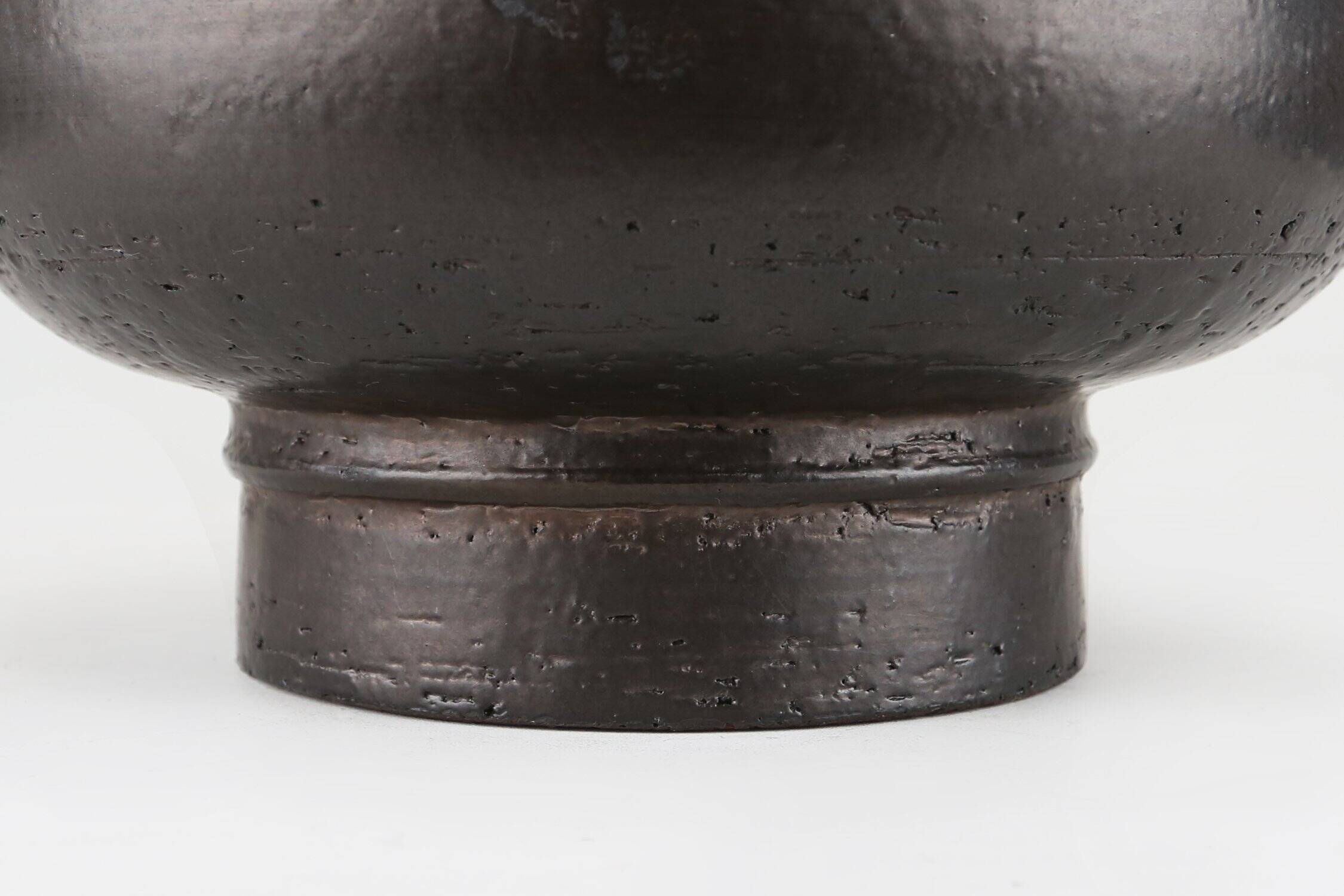 Signed Ceramic Bowl by the Belgian workshop Perignem, 1960s