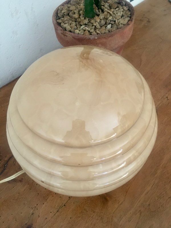 Clichy art deco lamp