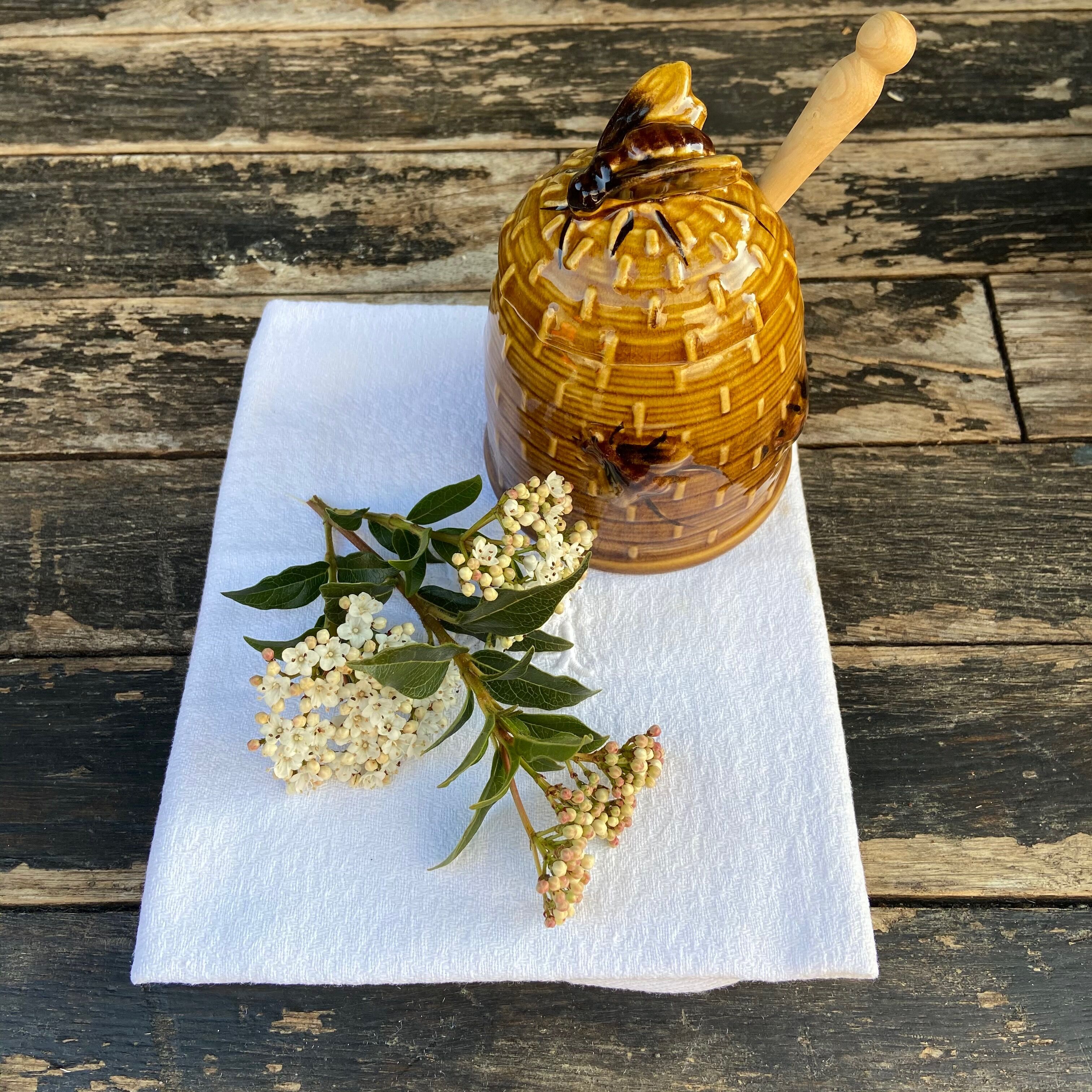 Hive in faience -honey pot-years 60