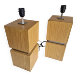 Set of 2 designer lamps from the 80s and 90s