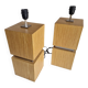 Lot de 2 lampes design années 80 90