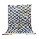 Handmade pure wool rug, size 100 x 200 cm.