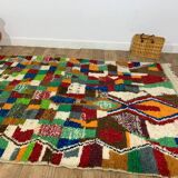 Handmade moroccan berber rug 243 x 157 cm