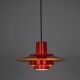 Lampe suspendue vintage danoise Falcon par Andreas Hansen, Fog og Morup, 1969