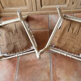 Pair of Louis XVI style living room chairs