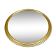 Tray round mirror vintage