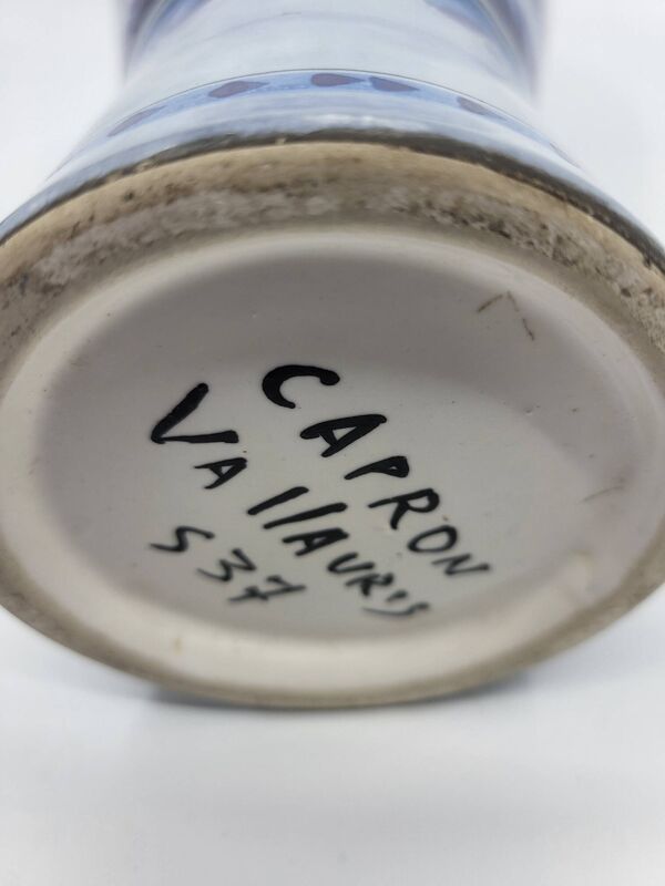 Vase cornet Roger Capron en céramique Francais Vallauris 1950