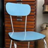 Vintage Blue Formica Chair