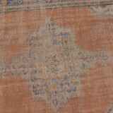 Oushak Turkish Orange Carpet sku 1703