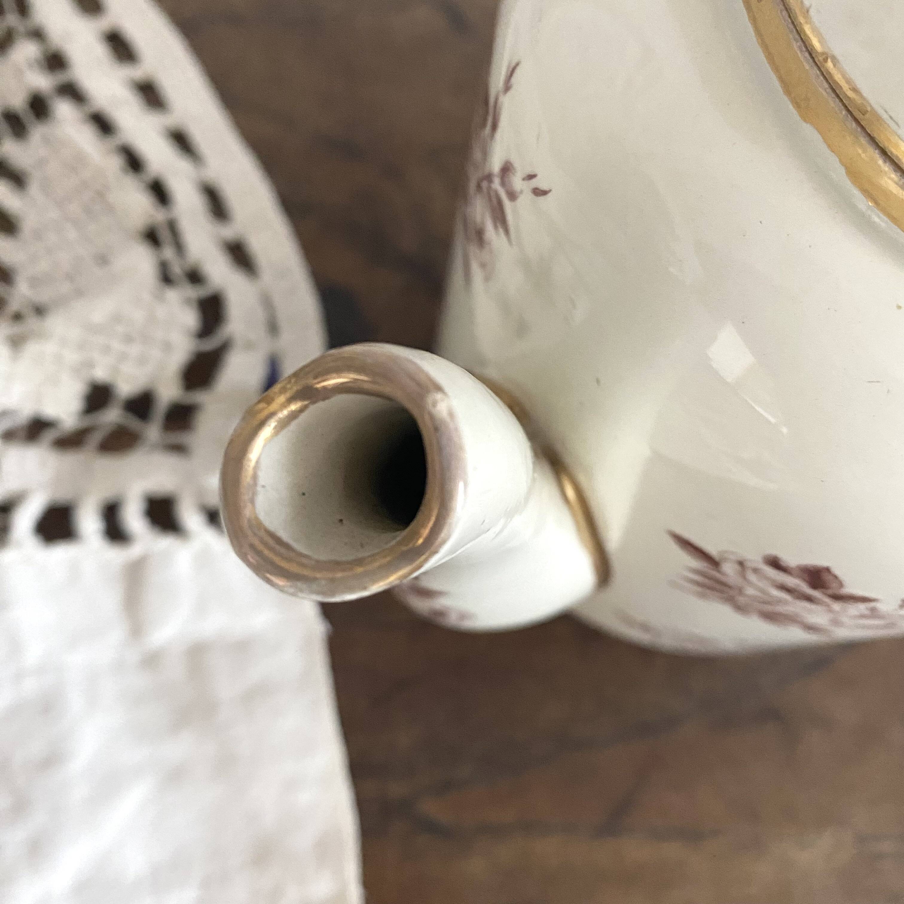 Antique ironstone teapot