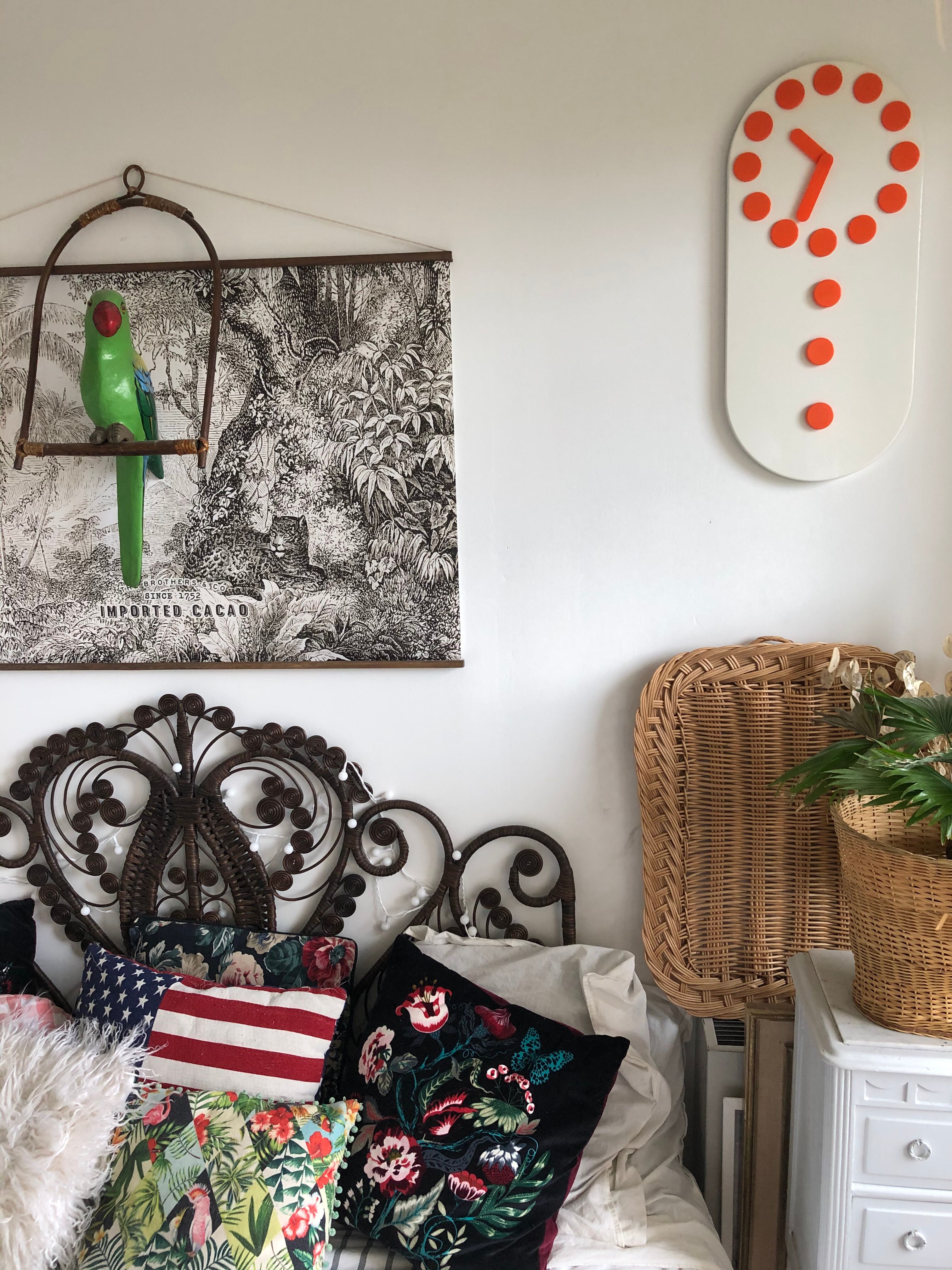 Vintage space age clock