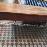 Farmhouse table and benches